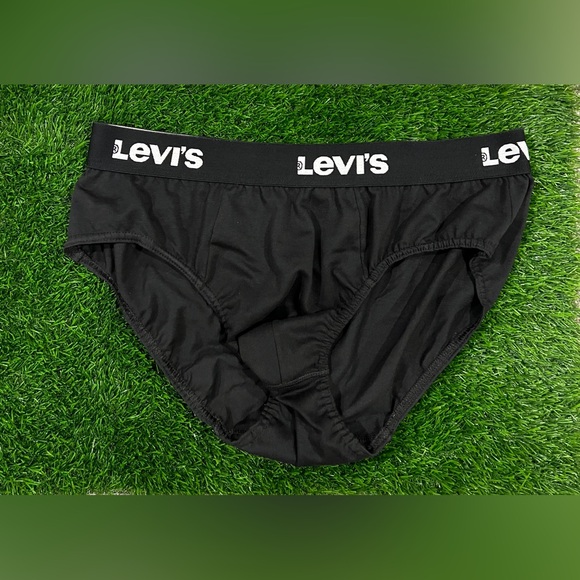 ⭐️🩲 MEDIUM BLACK LEVI’S BRIEFS - Picture 1 of 5